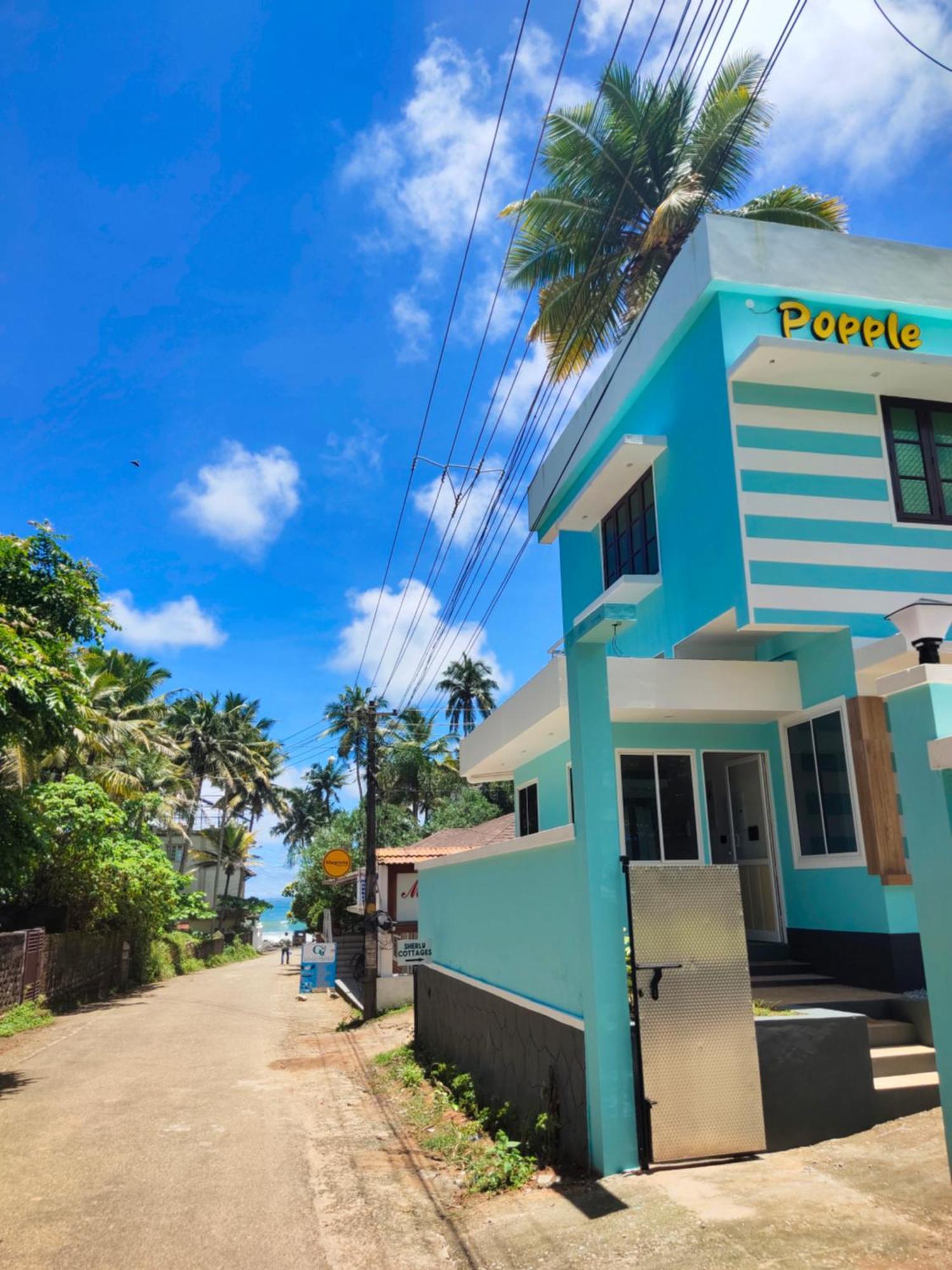Popple Beach House Varkala Esterno foto