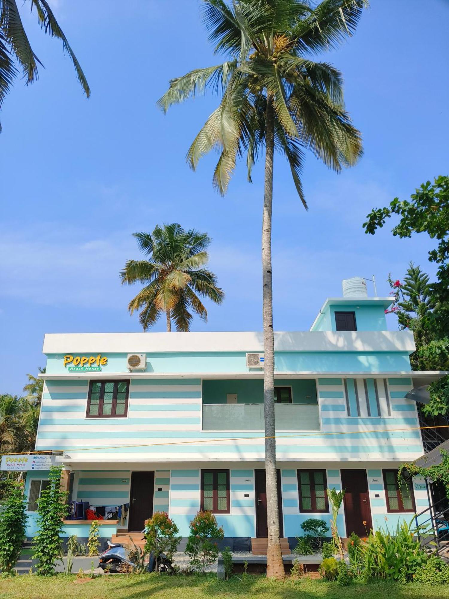 Popple Beach House Varkala Esterno foto