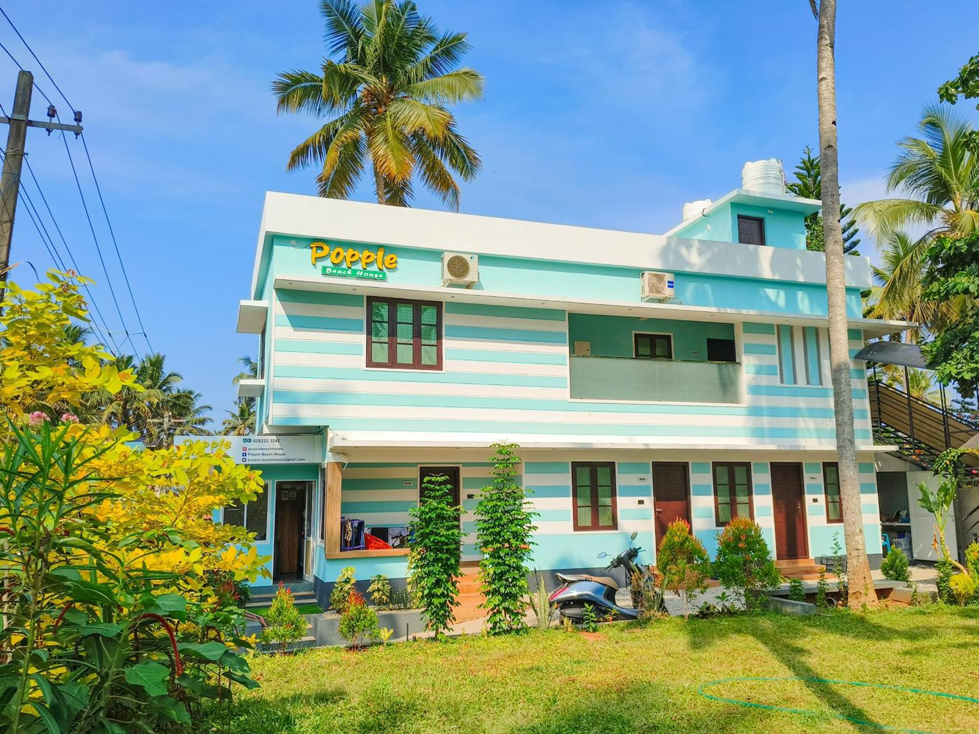 Popple Beach House Varkala Esterno foto
